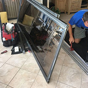 sliding glass door frame repair Clovis